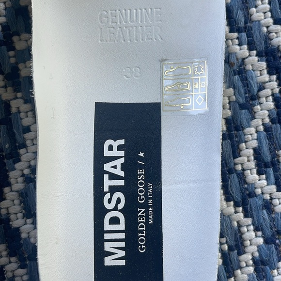 EUC Golden Goose Limited Edition (58 / 300) Mid-Star Leather & Shearling Sz 38 - Picture 11 of 16